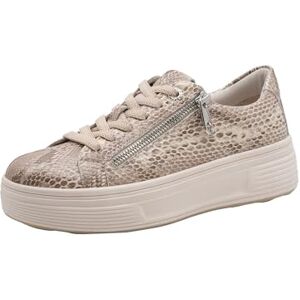 Tamaris Comfort dam Low 8-83726-44 sneakers, Beige Snake, 37 EU Tamaris Comfort dam Low 8-83726-44 sneakers, Beige Snake, 37 EU
