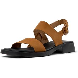 Camper dam Dana K201486 2-Strap Sandal, Medium Brown 011, 36 EU, Medium Brown 011, 36 EU Camper dam Dana K201486 2-Strap Sandal, Medium Brown 011, 36 EU, Medium Brown 011, 36 EU