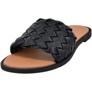 bugatti Damer Goldy platta sandaler, svart 36 EU bugatti Damer Goldy platta sandaler, svart 36 EU