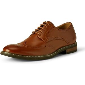Amazon Essentials mäns Wingtip Derby finskor, Mörk solbränna, 46 EU Amazon Essentials mäns Wingtip Derby finskor, Mörk solbränna, 46 EU