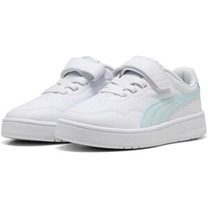 PUMA Court Lally AC+ PS, Sneaker flickor, Vit, blå, 29.5 EU PUMA Court Lally AC+ PS, Sneaker flickor, Vit, blå, 29.5 EU