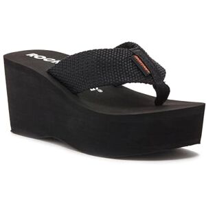 Rocket Dog Dam Crush Platform stringkil sandal, Svart, 38 EU Rocket Dog Dam Crush Platform stringkil sandal, Svart, 38 EU