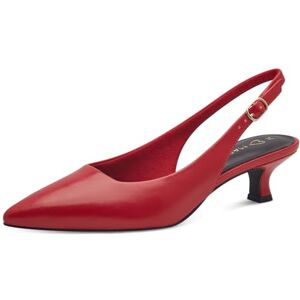 MARCO TOZZI damer slingpumps spets liten klack, röd, 37 EU MARCO TOZZI damer slingpumps spets liten klack, röd, 37 EU