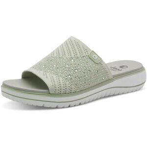 Jana Coshy Mule Flat 8-27264-46 Sandal, Lt Sage, 4 UK Jana Coshy Mule Flat 8-27264-46 Sandal, Lt Sage, 4 UK