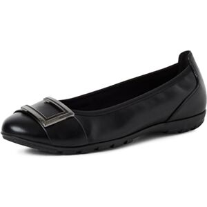 MARCO TOZZI Damballerinaskor med dekorativt spänne elegant, svart, 39 EU MARCO TOZZI Damballerinaskor med dekorativt spänne elegant, svart, 39 EU