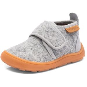 Bisgaard Unisex barn Barefoot Basic sneakers, GRÅ, 27 EU bred Bisgaard Unisex barn Barefoot Basic sneakers, GRÅ, 27 EU bred