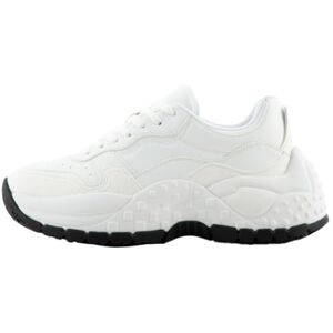 Giorgio Armani dam Vedder, subtle logo sneakers, optisk vit, 40,5 EU, Optisk vit, 40.5 EU Giorgio Armani dam Vedder, subtle logo sneakers, optisk vit, 40,5 EU, Optisk vit, 40.5 EU
