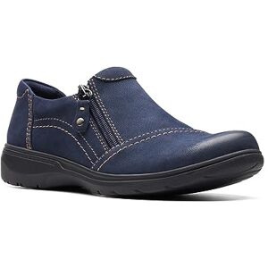 Clarks Carleigh Ray Oxford för kvinnor, marinblå nubuck, 41.5 EU Clarks Carleigh Ray Oxford för kvinnor, marinblå nubuck, 41.5 EU