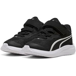 PUMA Unisex Baby Skyrocket 2 AC+ Inf Sneakers, Black White Silver, 4.5 UK PUMA Unisex Baby Skyrocket 2 AC+ Inf Sneakers, Black White Silver, 4.5 UK