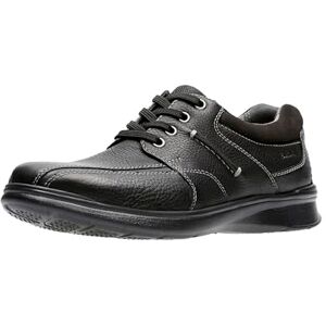 Clarks Cotrell Walk, Oxford Flat för män, Svart oljat läder, 42.5 EU Clarks Cotrell Walk, Oxford Flat för män, Svart oljat läder, 42.5 EU