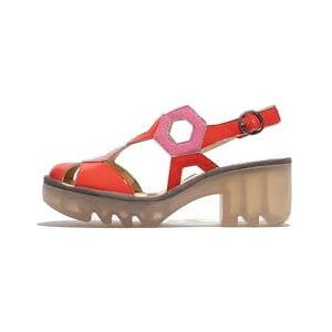 Fly London kvinnors TRUL582FLY Sandal, Scarlet/Rosa, 9 UK, Scarlet Pink, 9 UK Fly London kvinnors TRUL582FLY Sandal, Scarlet/Rosa, 9 UK, Scarlet Pink, 9 UK