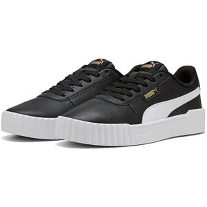 PUMA dam Carina 3.0 sneakers, svart vitt guld, 7 UK, svart vit guld, 40.5 EU PUMA dam Carina 3.0 sneakers, svart vitt guld, 7 UK, svart vit guld, 40.5 EU