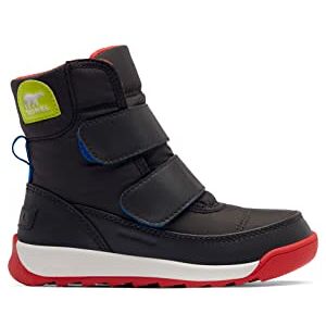 Sorel Barn unisex vinterstövlar, YOUTH TOFINO II WP, Grå Jet X Poppy Red, 24 EU Sorel Barn unisex vinterstövlar, YOUTH TOFINO II WP, Grå Jet X Poppy Red, 24 EU