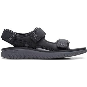Clarks Herr Wesley Bay Sandal, svart, 10 UK Clarks Herr Wesley Bay Sandal, svart, 10 UK