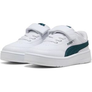 PUMA Unisex Baby Court Classic Clean AC+ INF sneakers, White-Archive Green, 9 UK barn, White Archive Green, 9 UK PUMA Unisex Baby Court Classic Clean AC+ INF sneakers, White-Archive Green, 9 UK barn, White Archive Green, 9 UK