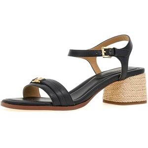Michael Kors Mandy Mid Sandal, högklackade skor dam, Svart, 38.5 EU Michael Kors Mandy Mid Sandal, högklackade skor dam, Svart, 38.5 EU