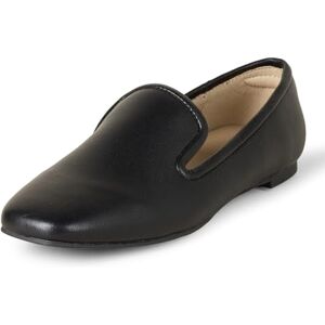 Amazon Essentials kvinnors mjuka minimala loafer, Svart konstläder, 37.5 EU Amazon Essentials kvinnors mjuka minimala loafer, Svart konstläder, 37.5 EU