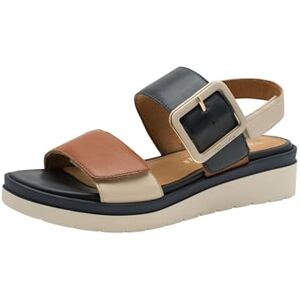 Tamaris dam komfort kil/platat sand multiadjustable kilsandal, Marinblå kam, 37 EU Tamaris dam komfort kil/platat sand multiadjustable kilsandal, Marinblå kam, 37 EU