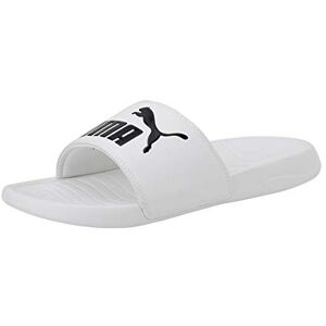 PUMA Popcat 20 unisex vuxen Strandsandal Slide, Vit vit svart, 40.5 EU PUMA Popcat 20 unisex vuxen Strandsandal Slide, Vit vit svart, 40.5 EU
