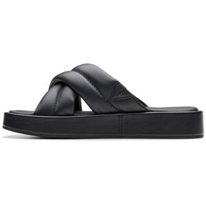 Clarks Premium kvinnors Alda Glide Slide Sandal, Korallläder, 4,5 UK, Korallläder, 37.5 EU Clarks Premium kvinnors Alda Glide Slide Sandal, Korallläder, 4,5 UK, Korallläder, 37.5 EU