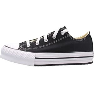 Converse Pojkar Chuck Taylor All Star Eva Lift Canvas plattform sneakers, Svart Vit Svart, 27 EU Converse Pojkar Chuck Taylor All Star Eva Lift Canvas plattform sneakers, Svart Vit Svart, 27 EU