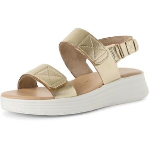 MARCO TOZZI Damer 2-28708-44 sandal, Metallic, 40 EU MARCO TOZZI Damer 2-28708-44 sandal, Metallic, 40 EU