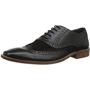 Silver Street London Lennox Derby sko för män, Svart, 39.5 EU Silver Street London Lennox Derby sko för män, Svart, 39.5 EU