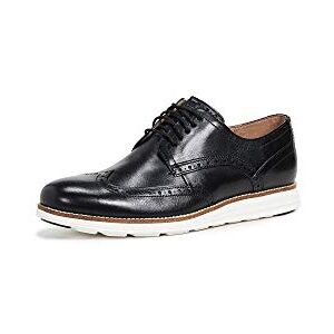 Cole Haan Original Grand Shortwing Oxford för män, Svart svart läder vit svart vit, 43.5 EU Cole Haan Original Grand Shortwing Oxford för män, Svart svart läder vit svart vit, 43.5 EU