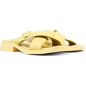 Camper Dana K201490 platt sandal för kvinnor, Lt pastell gul 002, 36 EU Camper Dana K201490 platt sandal för kvinnor, Lt pastell gul 002, 36 EU