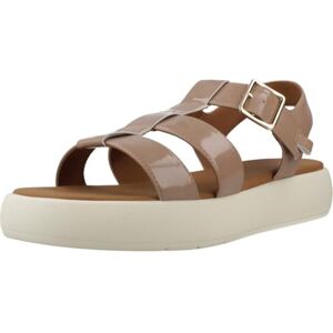 Geox Damer D Camalei B platt sandal, Karamell, 36 EU Geox Damer D Camalei B platt sandal, Karamell, 36 EU
