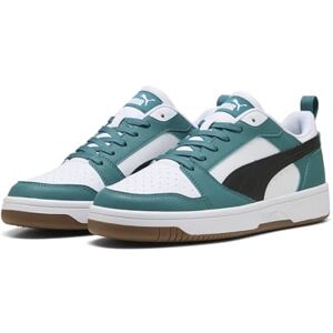 PUMA Unisex Rebound V6 låga sneakers, Emerald Ice svart vit, 40,5 EU, Emerald Ice Svart Vit, 40.5 EU PUMA Unisex Rebound V6 låga sneakers, Emerald Ice svart vit, 40,5 EU, Emerald Ice Svart Vit, 40.5 EU