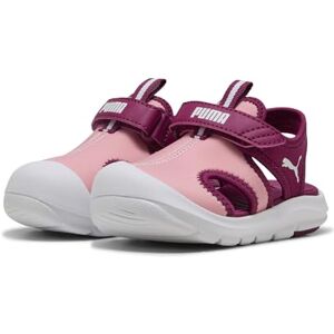 PUMA Unisex Baby rolig racer sandal V Inf Slide, Pinkscape Berry vit, 23 EU PUMA Unisex Baby rolig racer sandal V Inf Slide, Pinkscape Berry vit, 23 EU