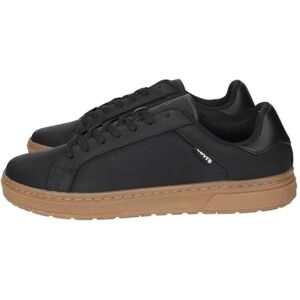 Levi's Piper sneaker herr, Vanlig svart, 40 EU Levi's Piper sneaker herr, Vanlig svart, 40 EU