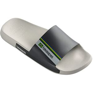Havaianas Slide Brasil, unisex flip flops för vuxna, Vit, 37/38 EU Havaianas Slide Brasil, unisex flip flops för vuxna, Vit, 37/38 EU
