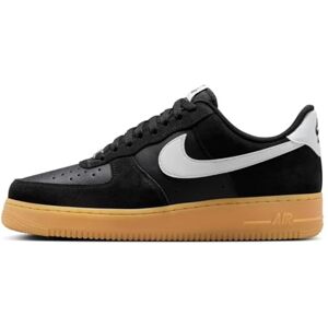 NIKE Air Force 1 '07 Lv8, Sneaker för män, Svart, vit, gummi, ljusbrun, 40.5 EU NIKE Air Force 1 '07 Lv8, Sneaker för män, Svart, vit, gummi, ljusbrun, 40.5 EU