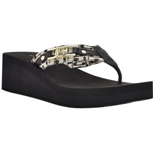 GUESS Ediva kilsandal för kvinnor, svart 001, 5,5 UK, Svart 001, 38.5 EU GUESS Ediva kilsandal för kvinnor, svart 001, 5,5 UK, Svart 001, 38.5 EU