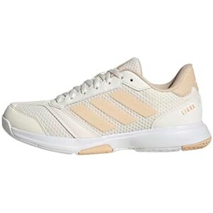 adidas Kvinnor Ligra 8 Womens Indoor Shoes, Off White/Crystal Sand/Cloud White, 44 EU adidas Kvinnor Ligra 8 Womens Indoor Shoes, Off White/Crystal Sand/Cloud White, 44 EU