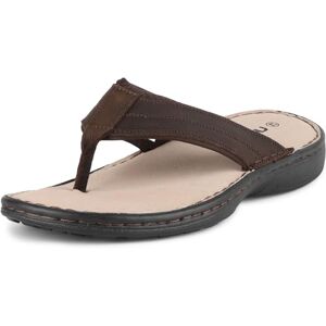 riemot Flip Flops män mjukt läder sandaler sommar strand tåseparator utomhus surfing badtofflor sommarskor brun EU45, BRUN, 45 EU riemot Flip Flops män mjukt läder sandaler sommar strand tåseparator utomhus surfing badtofflor sommarskor brun EU45, BRUN, 45 EU