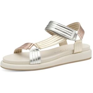 MARCO TOZZI Damer 2-28402-44 sandal, Metallic, 36 EU MARCO TOZZI Damer 2-28402-44 sandal, Metallic, 36 EU
