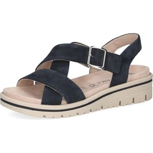 CAPRICE Dam dam 9-28750-46 platt sandal, Ocean Mocka, 6 UK CAPRICE Dam dam 9-28750-46 platt sandal, Ocean Mocka, 6 UK