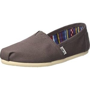 TOMS Alpargata Core dam Loafer platt, Grå, 35.5 EU TOMS Alpargata Core dam Loafer platt, Grå, 35.5 EU