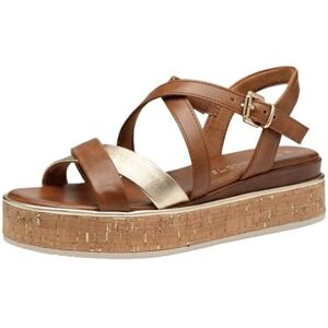 MARCO TOZZI Damer 2–28705-44 sandal, BRUN, 38 EU MARCO TOZZI Damer 2–28705-44 sandal, BRUN, 38 EU
