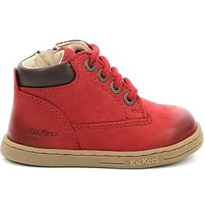 Kickers Pojkar, unisex, barn, TACKLAND oxfordstövlar, rouge, 19 EU, röd, 19 EU Kickers Pojkar, unisex, barn, TACKLAND oxfordstövlar, rouge, 19 EU, röd, 19 EU