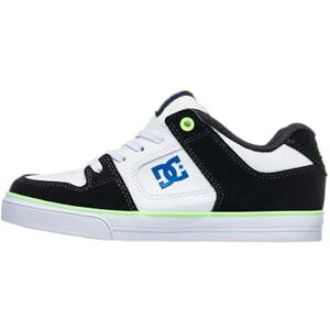 DC Shoes DC-skor pojkar rena elastiska sneakers, Vit grön svart, 28.5 EU DC Shoes DC-skor pojkar rena elastiska sneakers, Vit grön svart, 28.5 EU