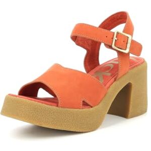 Kickers Constance häl sandal, tegel orange, 40 EU, Orange tegel, 40 EU Kickers Constance häl sandal, tegel orange, 40 EU, Orange tegel, 40 EU