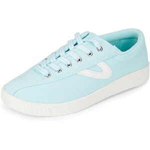 Tretorn Dam Nyliteplus Canvas sneakers snörskor casual tennisskor klassisk vintagestil, Mintvitt randigt ripsband, 43 EU Tretorn Dam Nyliteplus Canvas sneakers snörskor casual tennisskor klassisk vintagestil, Mintvitt randigt ripsband, 43 EU