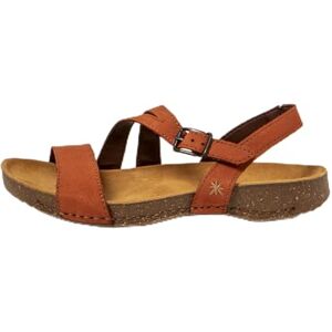 ART 1045 I Breathe, platta sandaler för kvinnor, Dark Orange, 38 EU, Mörk orange, 38 EU ART 1045 I Breathe, platta sandaler för kvinnor, Dark Orange, 38 EU, Mörk orange, 38 EU