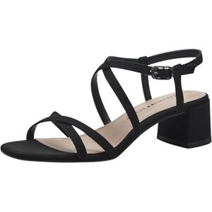Tamaris dam 1-28204-42 sandaler med klack, svart, 38 EU Tamaris dam 1-28204-42 sandaler med klack, svart, 38 EU