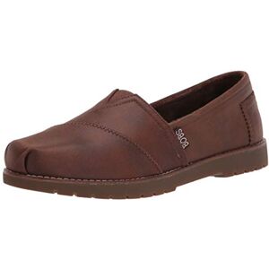 Skechers Bobs Chill Lug Urban Spell läder slip-on loafers, (storlek, Brun, 36 EU Skechers Bobs Chill Lug Urban Spell läder slip-on loafers, (storlek, Brun, 36 EU