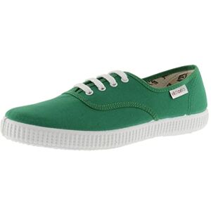 victoria Sneaker Unisex 1915 canvas och skosnören vit 106613 för barn, Grön, 31 EU victoria Sneaker Unisex 1915 canvas och skosnören vit 106613 för barn, Grön, 31 EU